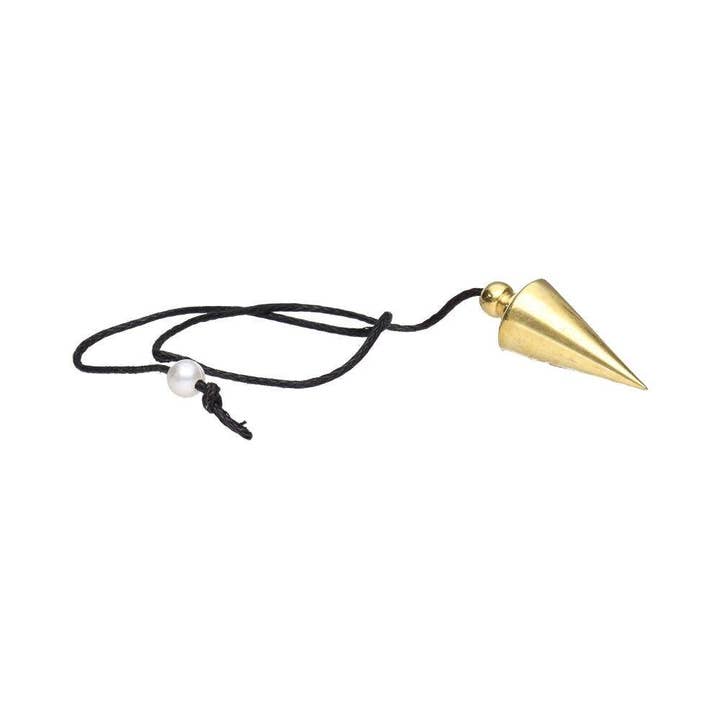 Vives de la Cortada S.L – wholesale Andlig sten/kristall – Konisk Pendel i Brons (BRO51)