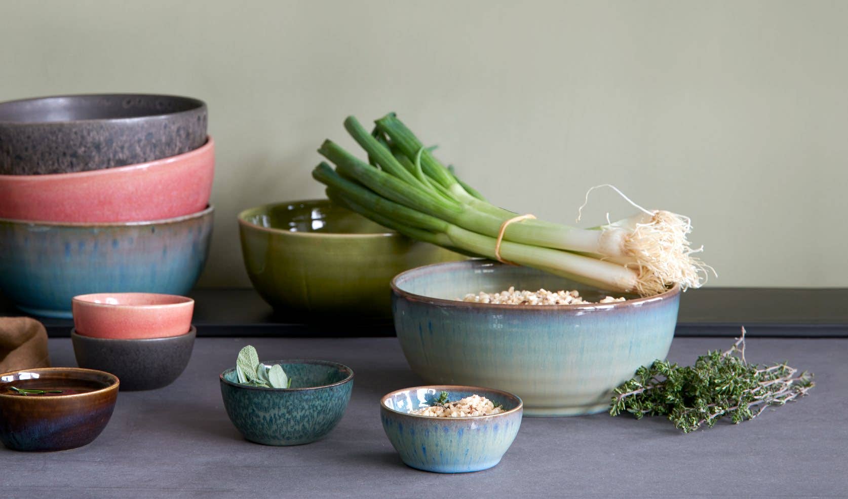 ASA Selection - Wholesale Serve Bowl - POKE BOWLS Handmade Stoneware (Mini) *2-3 MO Lead Time7