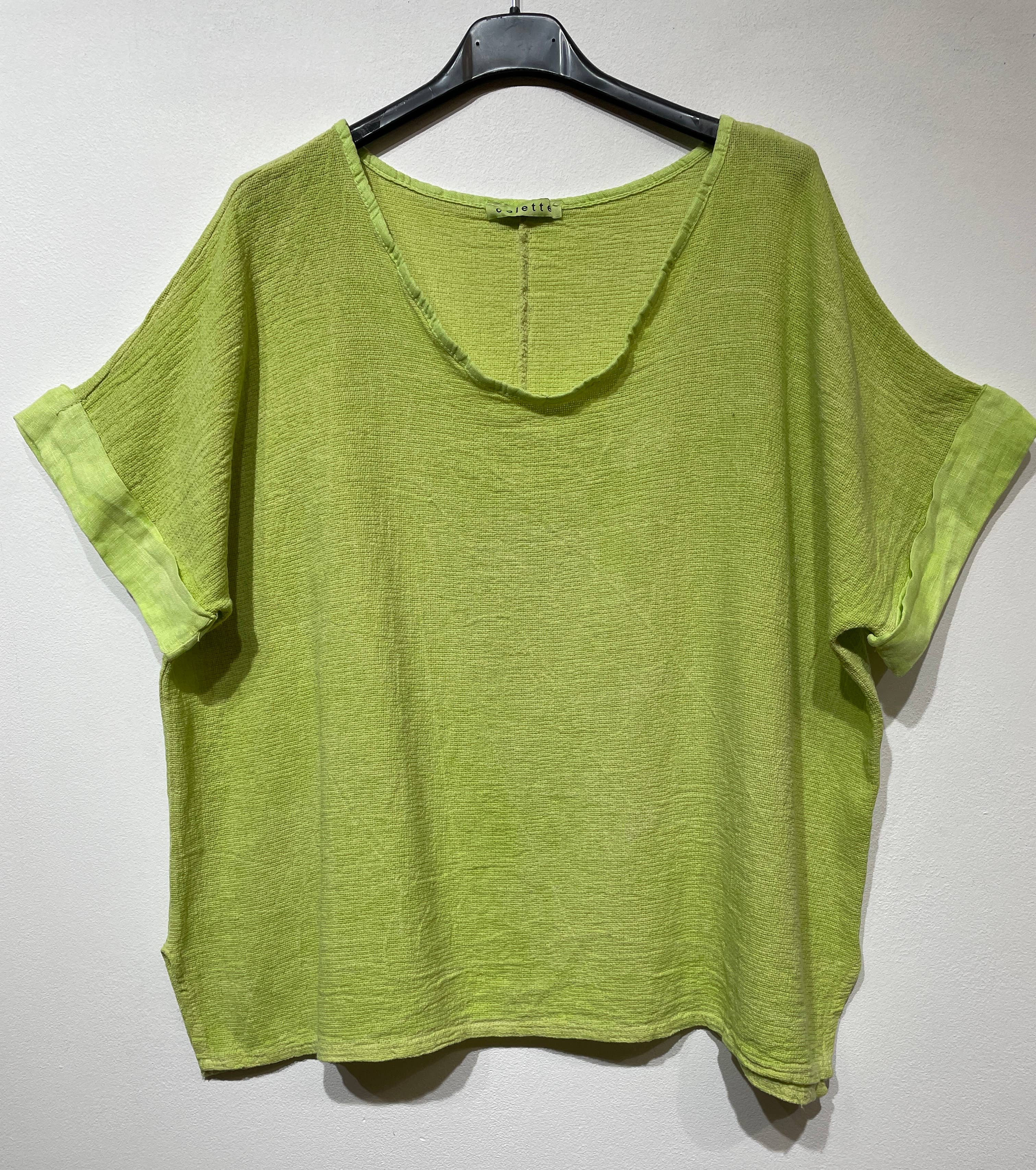 LINEN & COTTON HOUSE – Blusa - Mulher por atacado – Camisa de algodão e linho tamanho único31