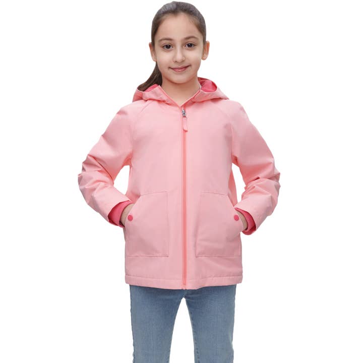 Rokka & Rolla - Wholesale Windbreaker - Kids - Girls' Ripstop Windbreaker Deluxe Jacket5