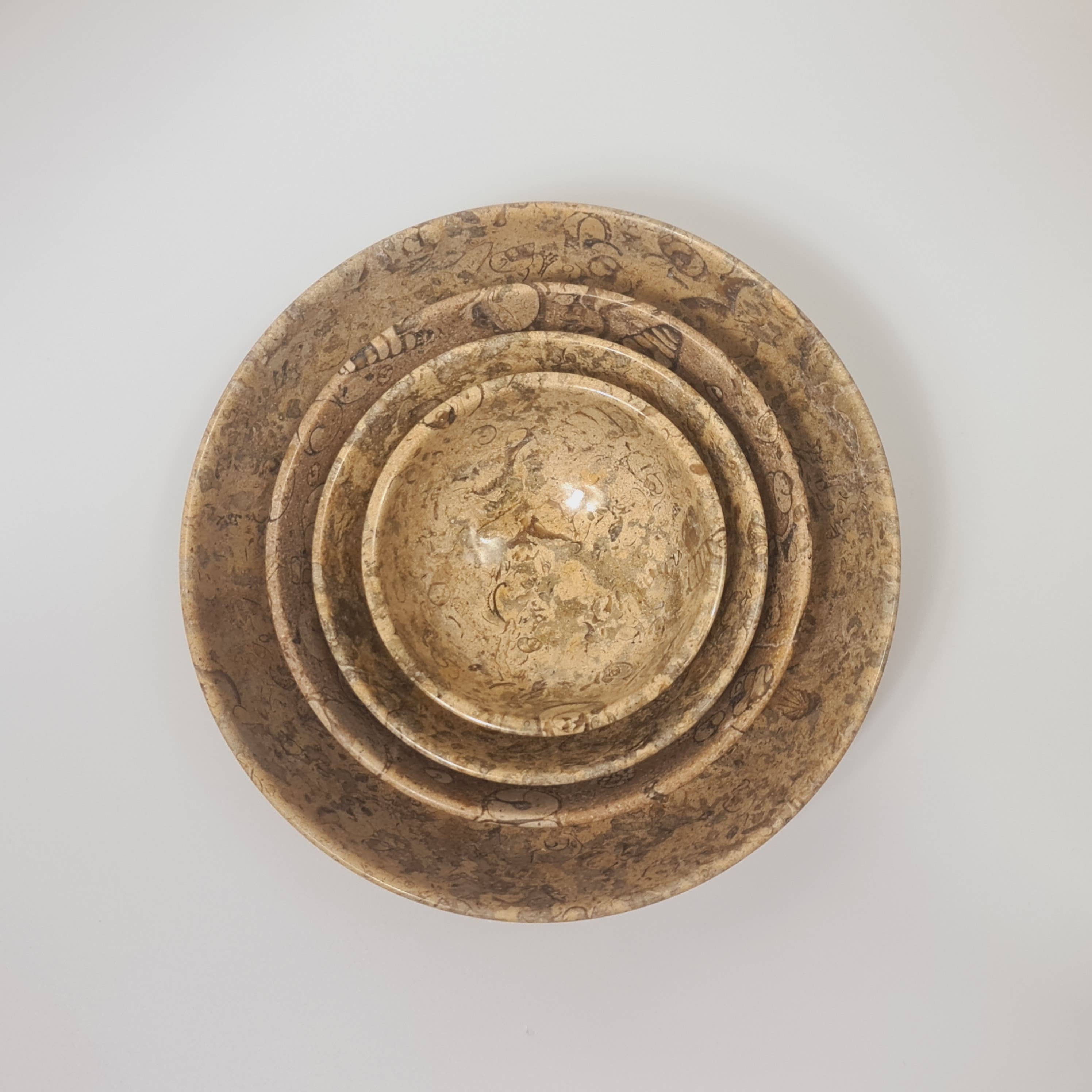 Gemstone Gifts Ltd. – wholesale Decorative plate/dish/bowl – Fossil/Coral Bowl - Marble Bowl (Multiple sizes)12