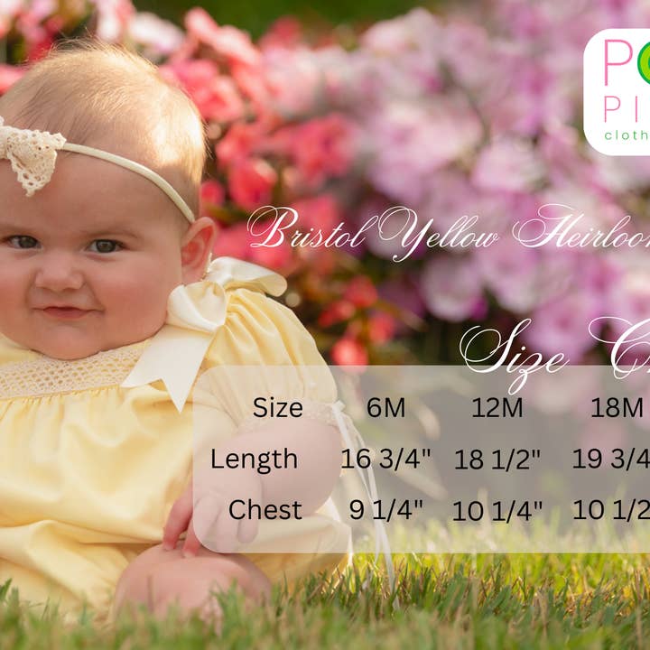 Posh Pickle - Wholesale Bodysuit (Non-Footed) - Baby - Bristol Yellow Heirloom Bubble11