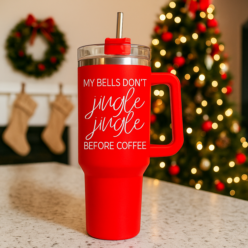 Gia Roma - Wholesale Insulated Mug/Tumbler - Funny Christmas Coffee Mugs, Red Holiday Tumblers With Straw71