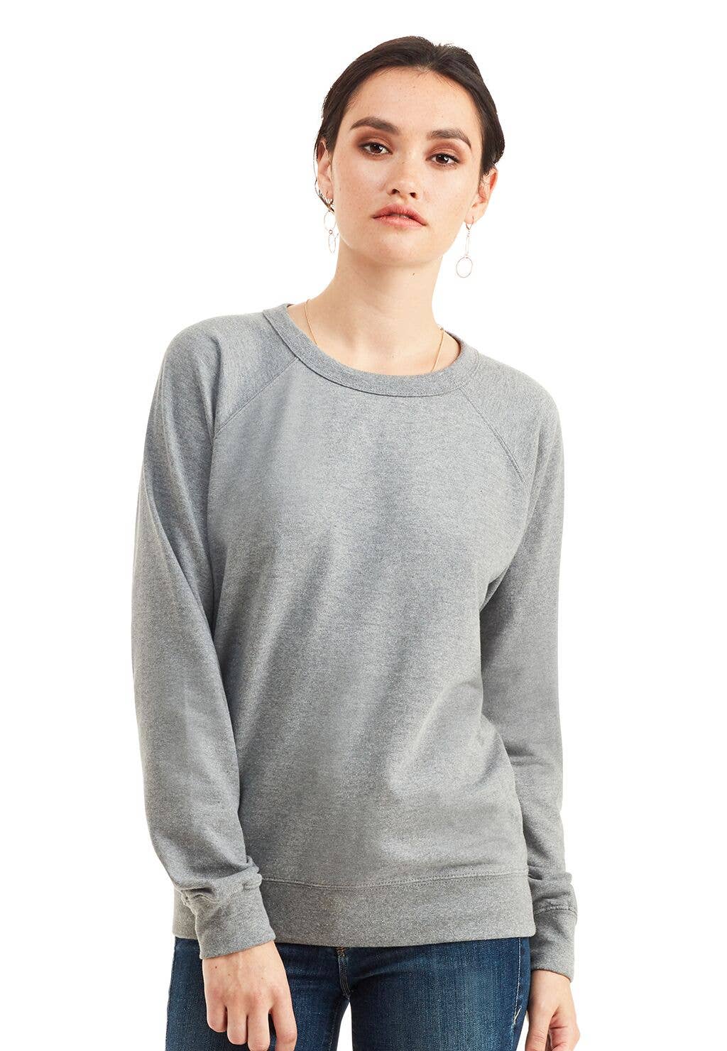 Lane Seven Apparel - Wholesale Sweatshirt - Unisex - French Terry Raglan Crewneck - For Men and Women37