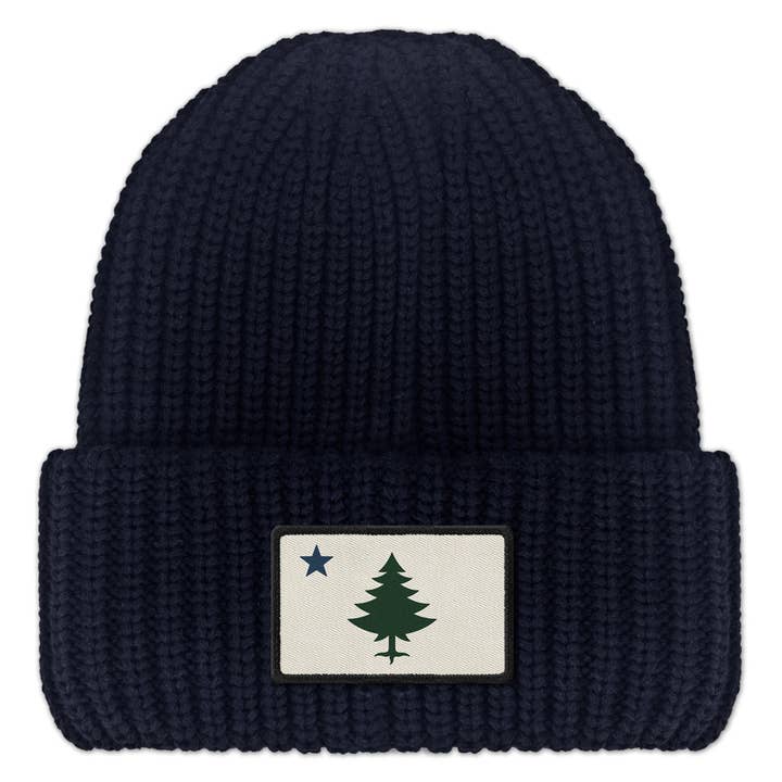 Vintage Maine Flag Chunky Knit for wholesale by Chowdaheadz