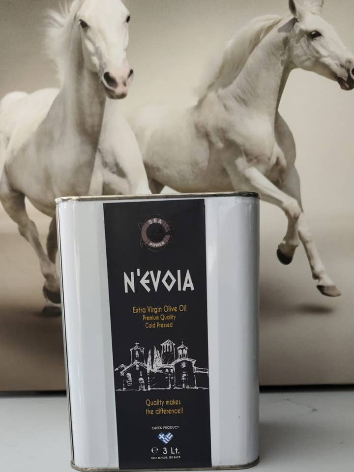N'EVOIA azeite extra virgem da Grécia 3 litros por atacado de SEA POWER GREECE S.M.P.C