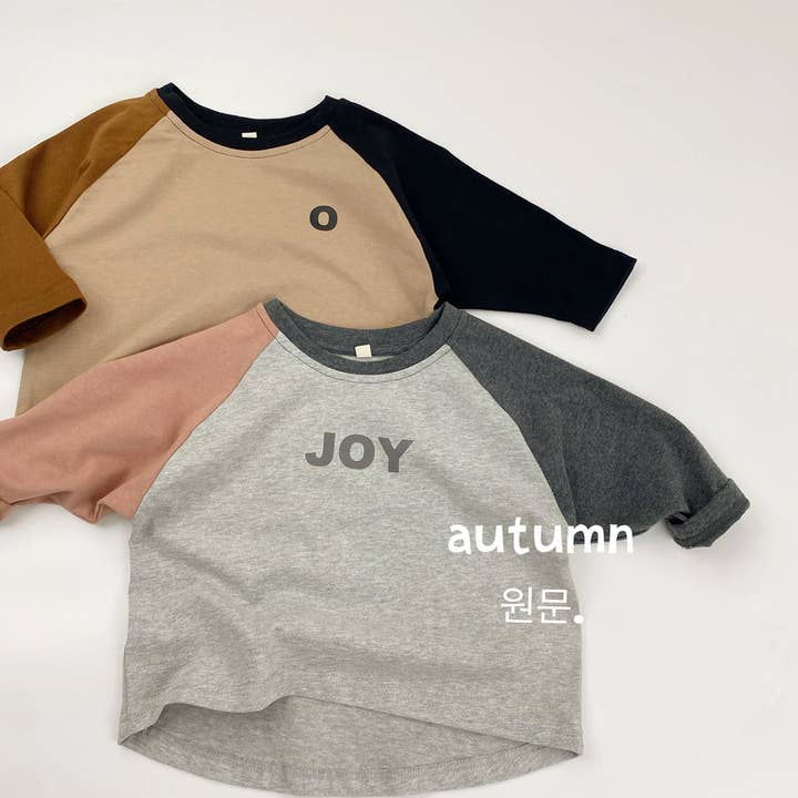 Camiseta de Manga Larga para Niños con Estampado de Letras Casual para venta al por mayor de VERDAVUE