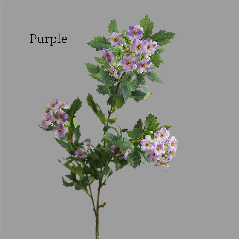 ACNITE(We cover U.S. import duties) - Vente Fleurs artificielles - Bouquet de fleurs boule de neige pour son arrangement floral à la maison vase11