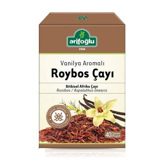 Aladdin - Wholesale Tea Bags - Arifoglu | Rooibos - Spring Tea - Vanilla Flavored Herbal Tea, 40 Tea Bags1