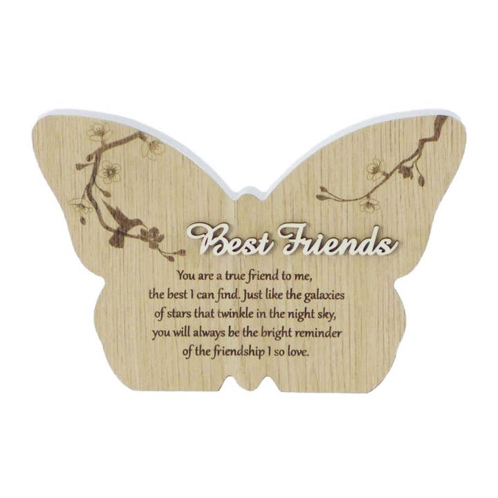 Tobin Tate - Wholesale Plaque - Serenity Butterfly Plaque : Best Friends
