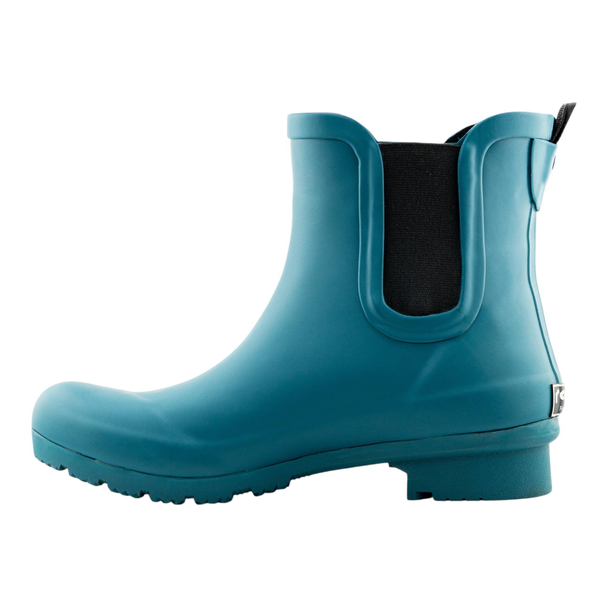 ROMA BOOTS - Wholesale Rain Boots - Women's - CHELSEA MATTE TEAL WOMEN'S ANKLE RAIN BOOTS3