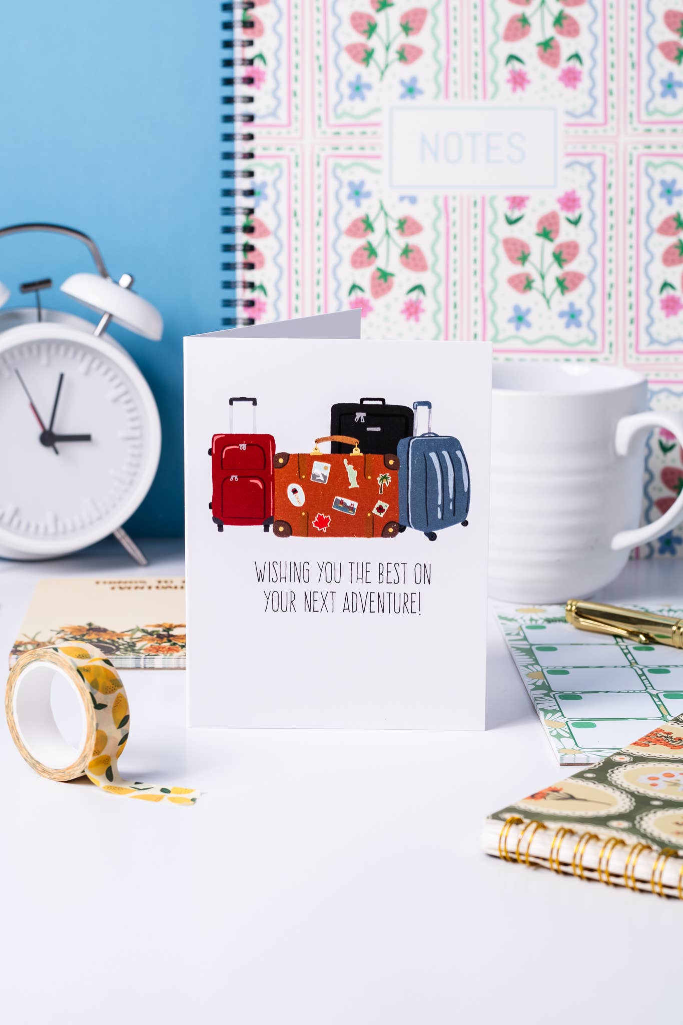 Jaybee Design – Großhandel Grußkarten für den Alltag – Ich wünsche dir alles Gute für dein nächstes Abenteuer! - Grußkarte1