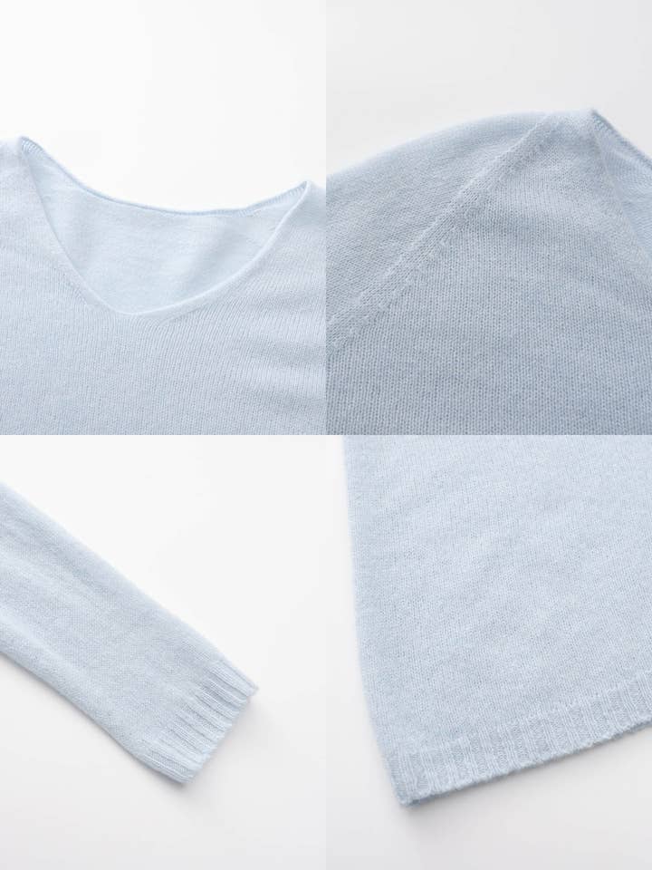 CUBIC – wholesale Knitted jumper – Women′s – ONE BY CUBIC Boxy 100% Sheep Wool Knitwear Jumper5