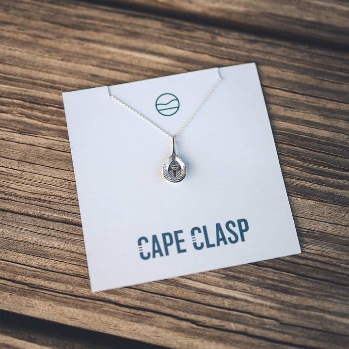 Cape Clasp – Engroshandel Halskæde med vedhæng – Hestesko krabbe halskæde - Ocean Jewelry - Cape Lås6