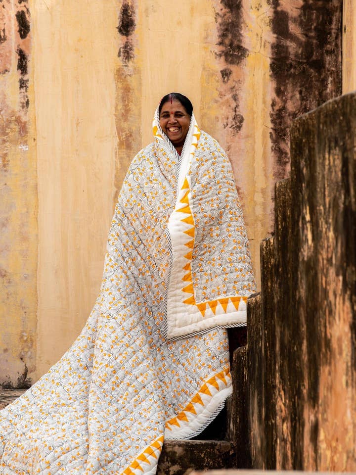 Koloman Moser Quilt for wholesale by CQC LA