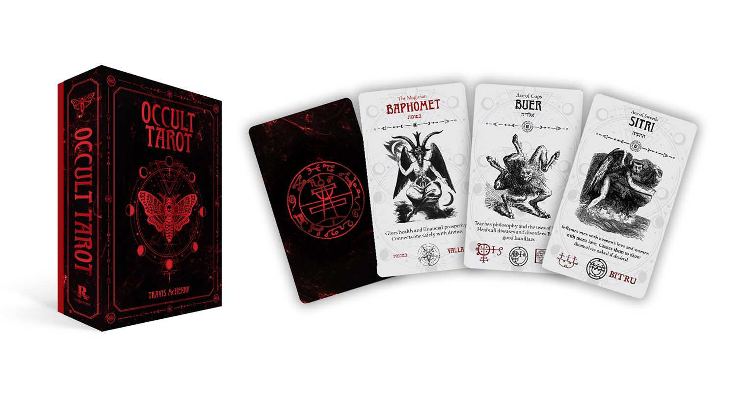 Simon & Schuster - Wholesale Tarot Cards - Occult Tarot by Travis McHenry1