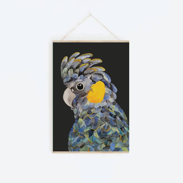 Bosa Art Co - Wholesale Kunstprint - Kunstdruk - Zwarte kaketoe