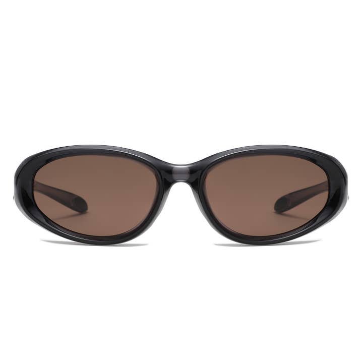 Cramilo Eyewear - Wholesale Sunglasses - Women's - Oval Retro Y2K Wrap Sunglasses4