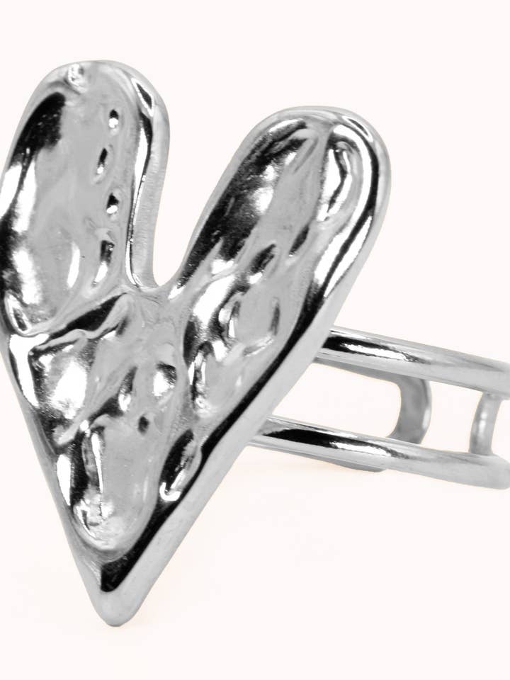 Ring Lovely Plateado für den Großhandel von VESIICA JEWELRY