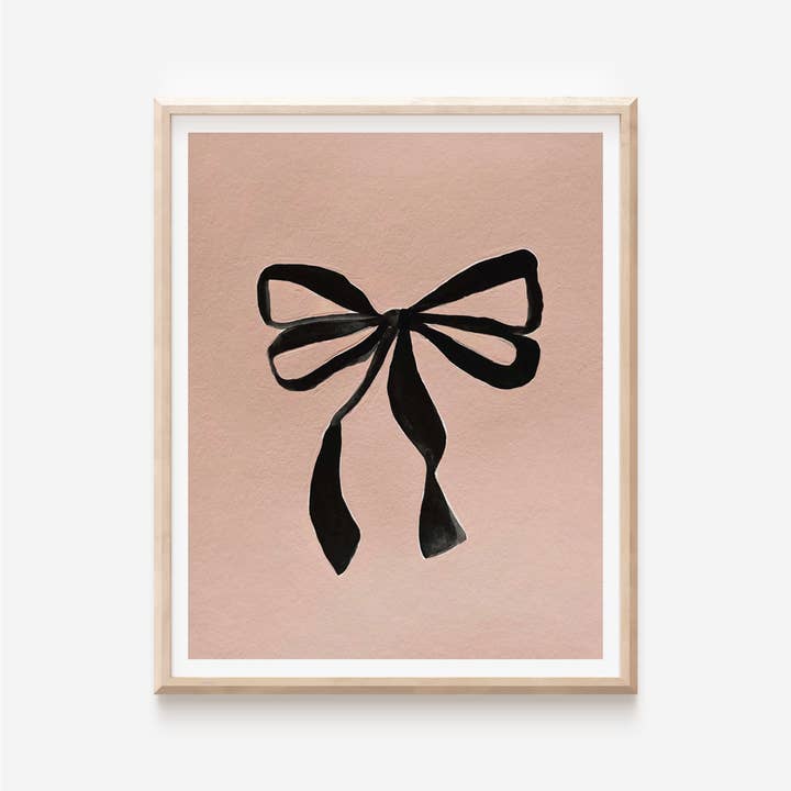 Imprimé Blushing Bow pour la vente par ALEX'S