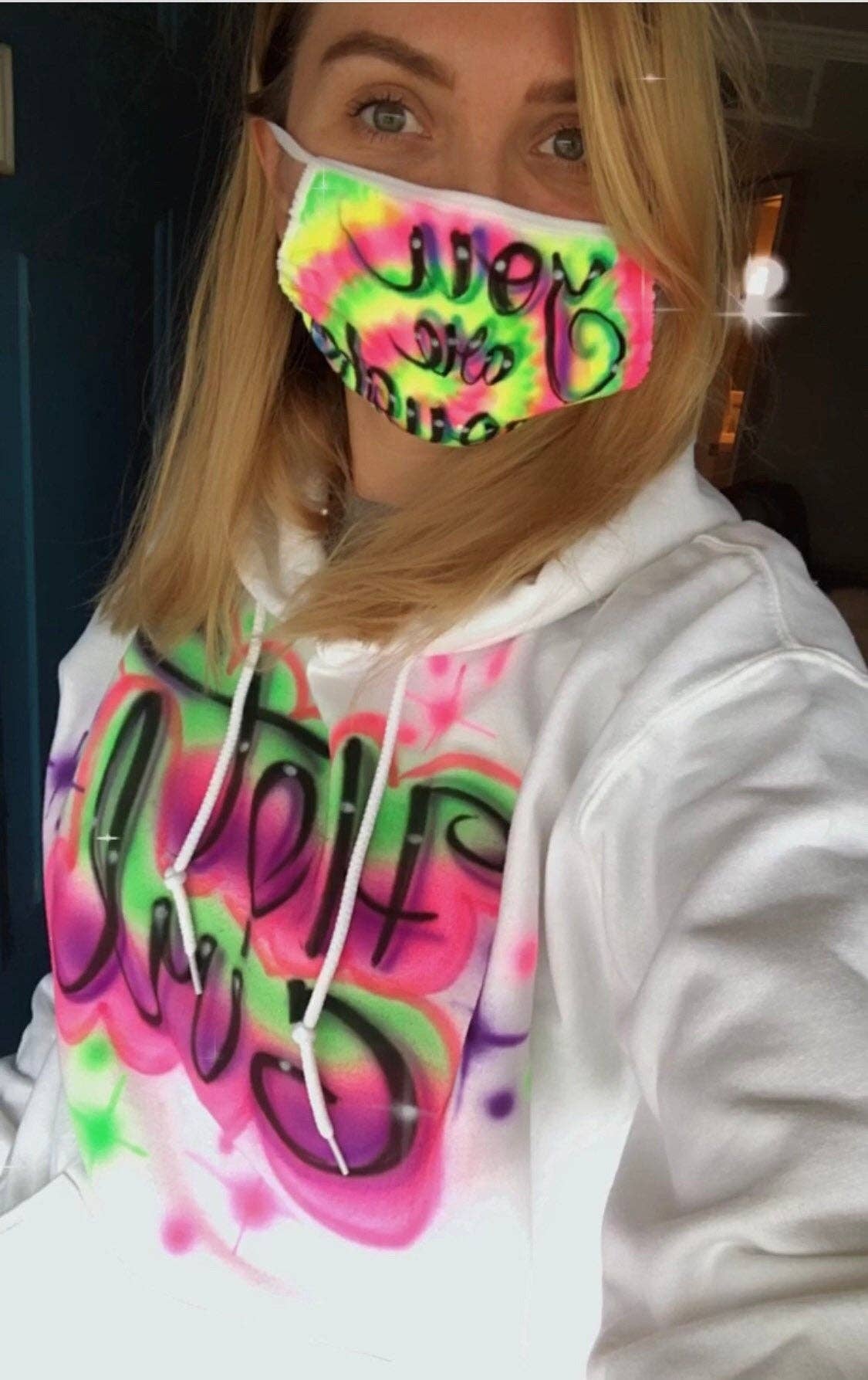 Galveston Airbrush - Vendita all'ingrosso Maglietta stampata - Donna - T-shirt personalizzata con nome ad aerografo6