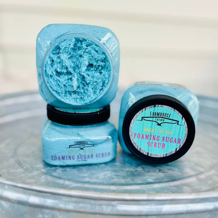 Brilhante Como o Dia - Esfoliante de Açúcar Espumante por atacado de Farmhouse Lather