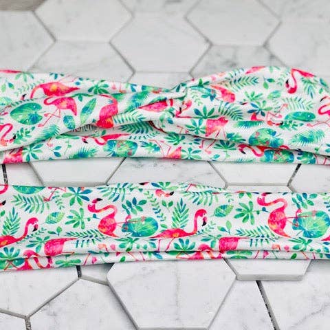 Flamingo Flare for wholesale by xoxoNickyBee Headbands