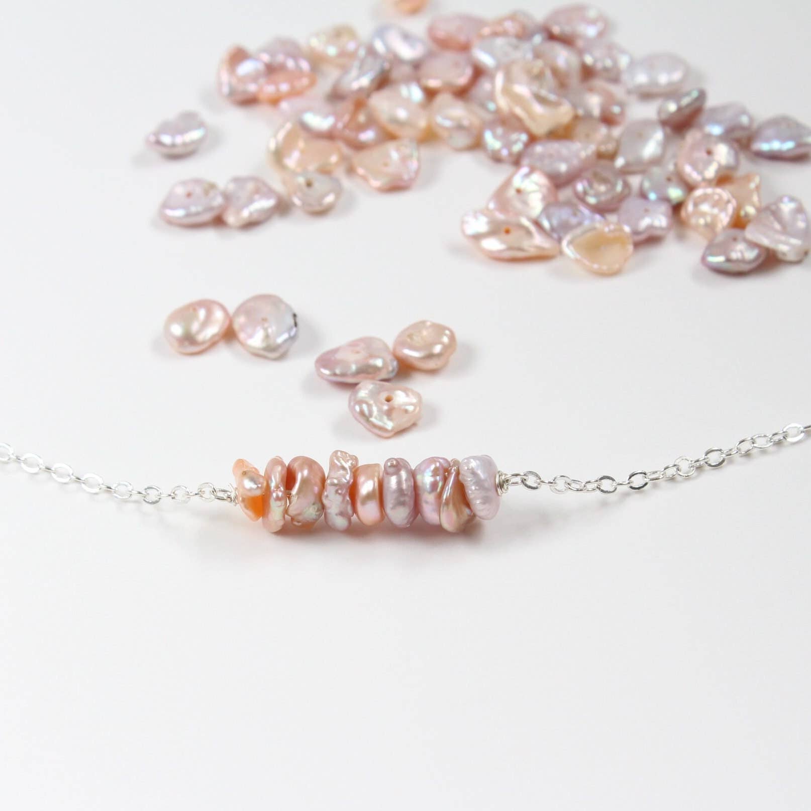 iBijoux - Wholesale Beaded Bracelet - Freshwater Lilac Pearl Bracelet (1S13)4