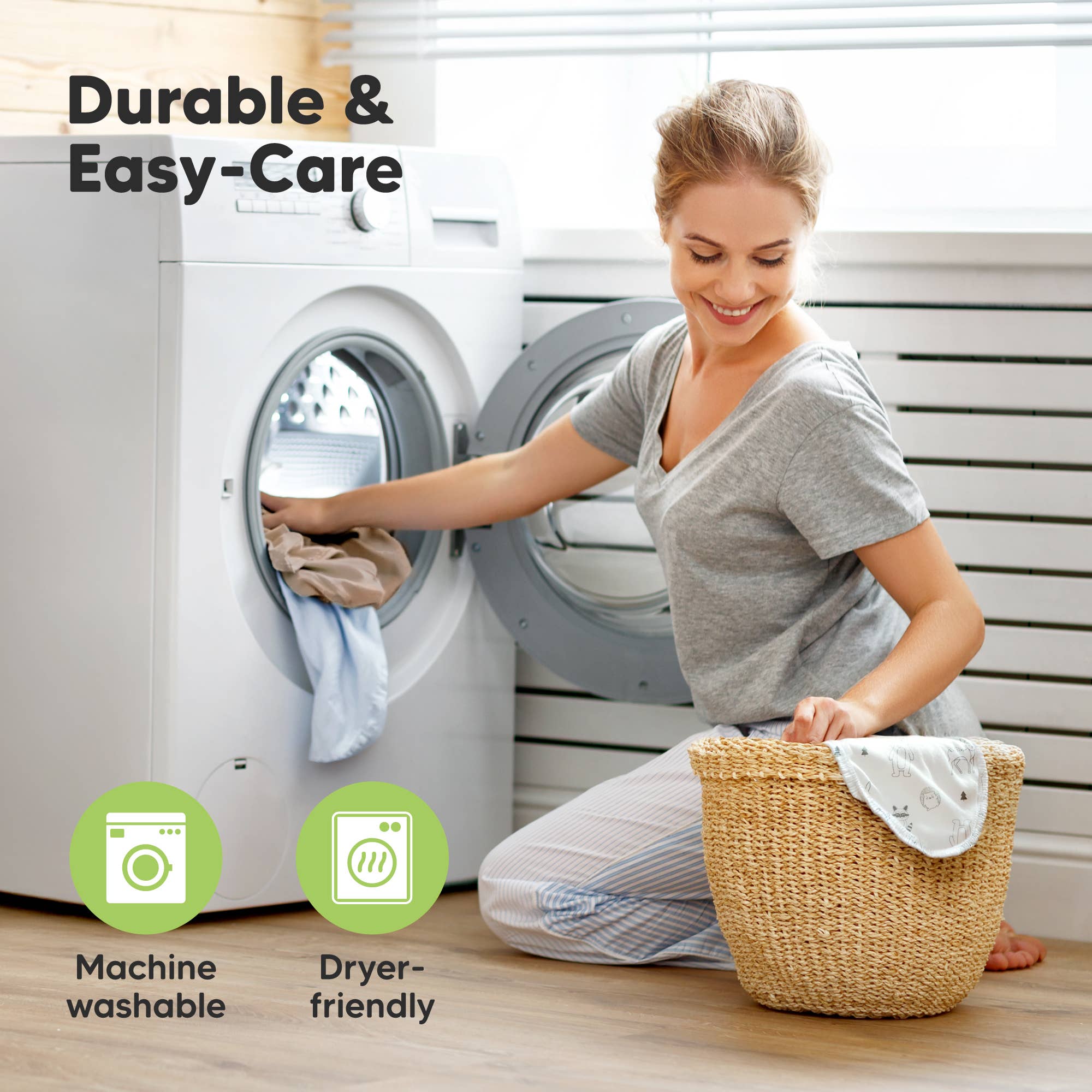 DinoDood 2-pack Organic Cotton Fitted Crib Sheet for wholesale on Faire6