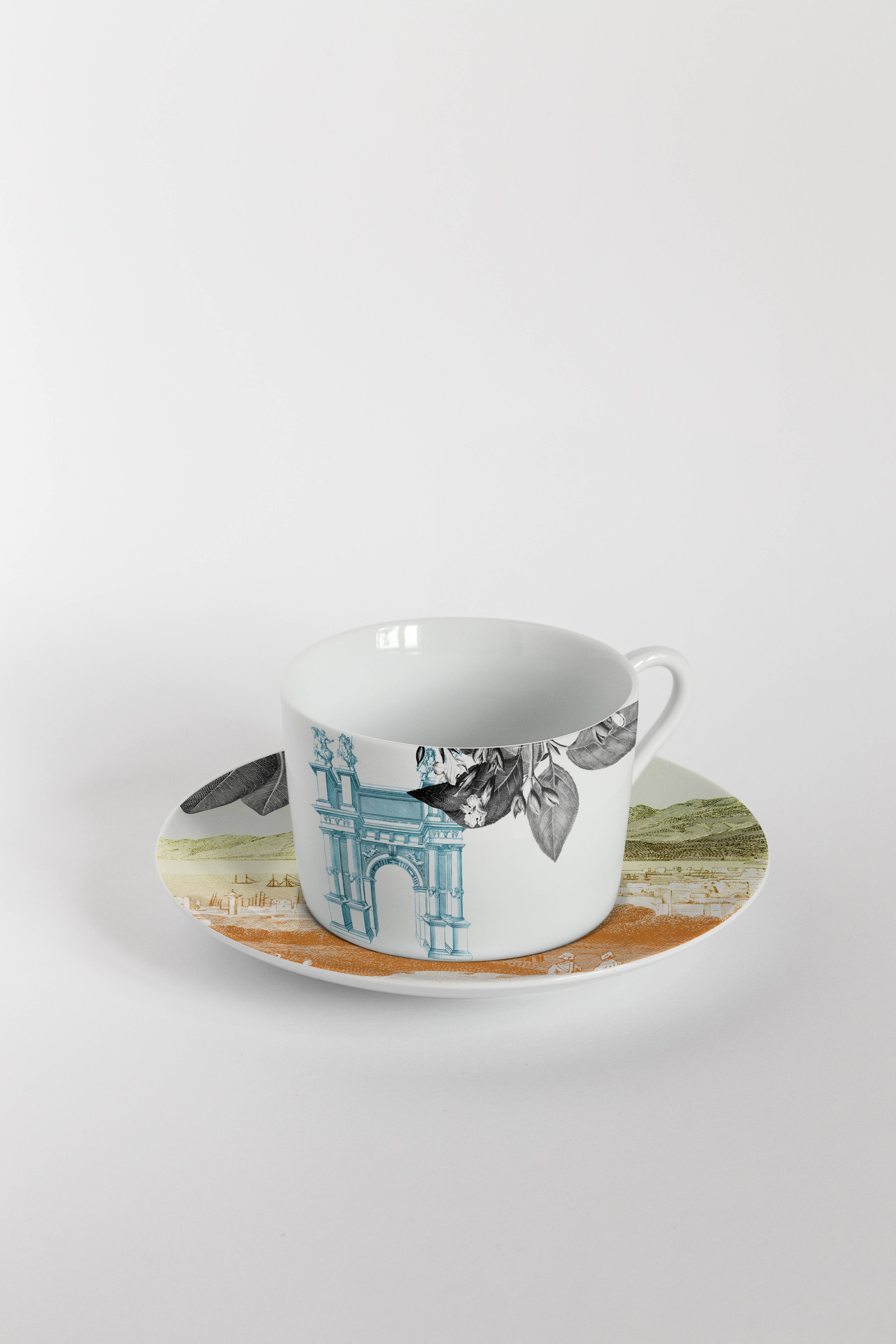 Vito Nesta Grand Tour - Wholesale Coffee/Tea Cup - Mediterraneo set of 6 tea cups1