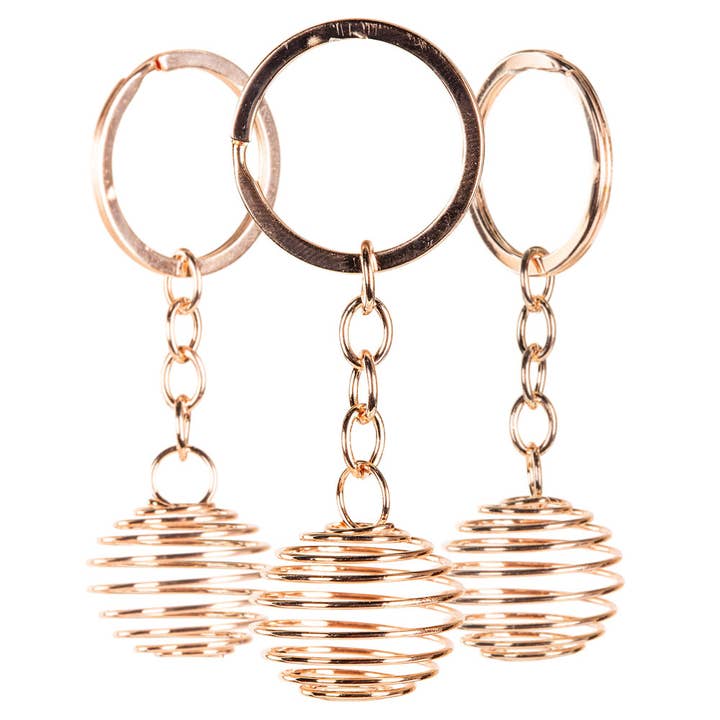 1 INCH LARGE SPRING PENDULUM KEYCHAINS for wholesale by Benjamin International