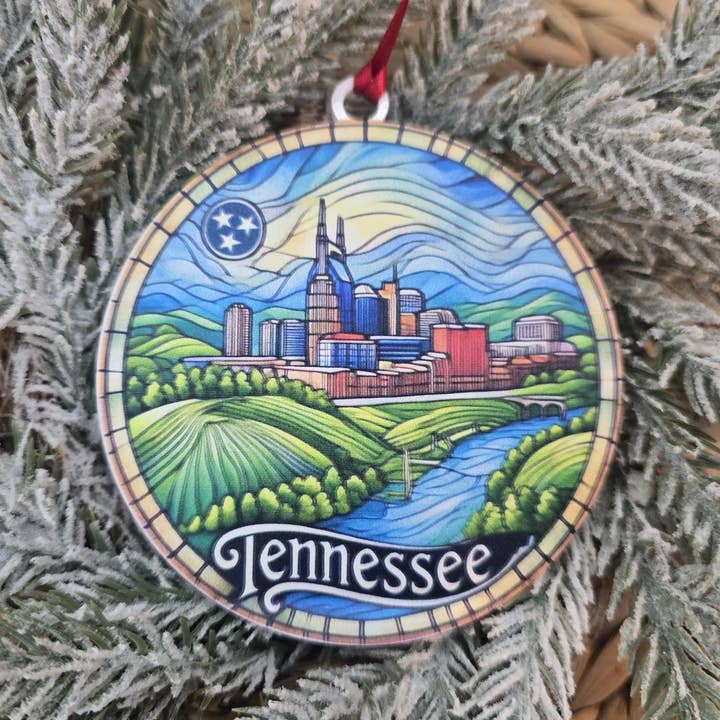 Tennessee State Christmas Ornament - Collectible Keepsake for wholesale by Sixth & Sunshine