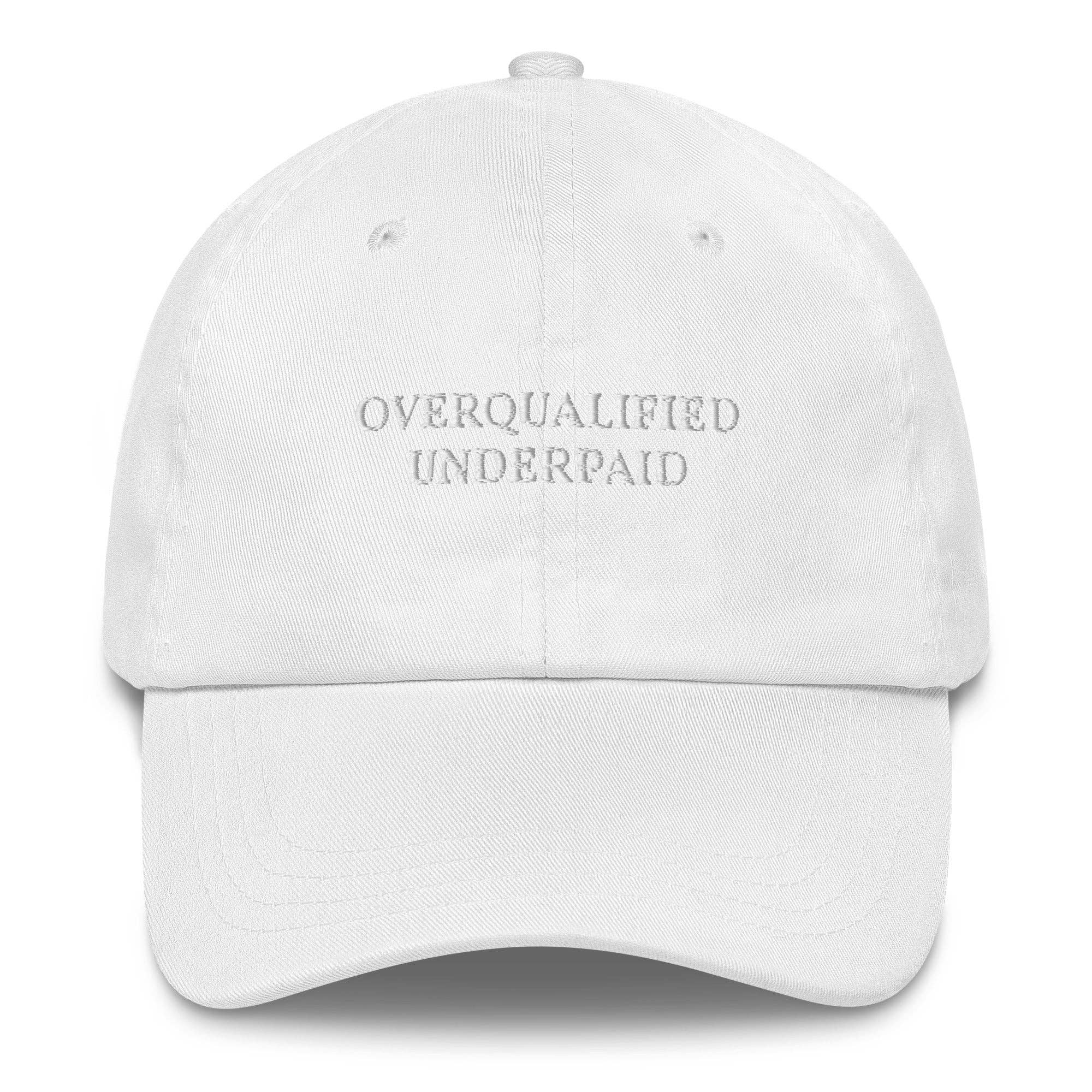 The Refined Spirit - Wholesale Baseball Cap - Unisex - Overqualified Underpaid - Cap6