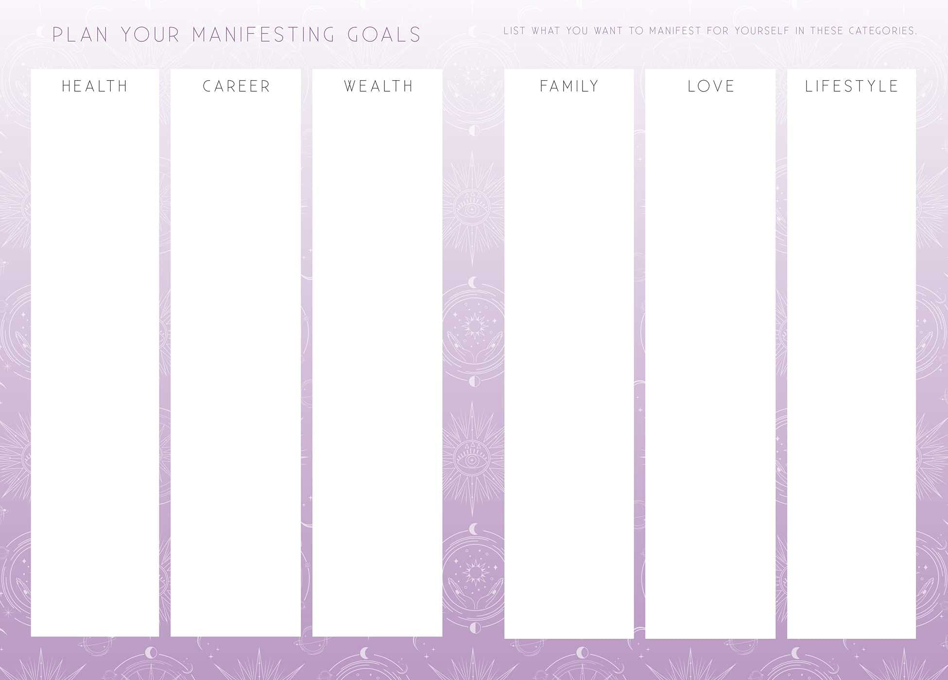 Microcosm Publishing & Distribution - Wholesale Journal/Diary - Manifesting: A Day and Night Reflection Journal3