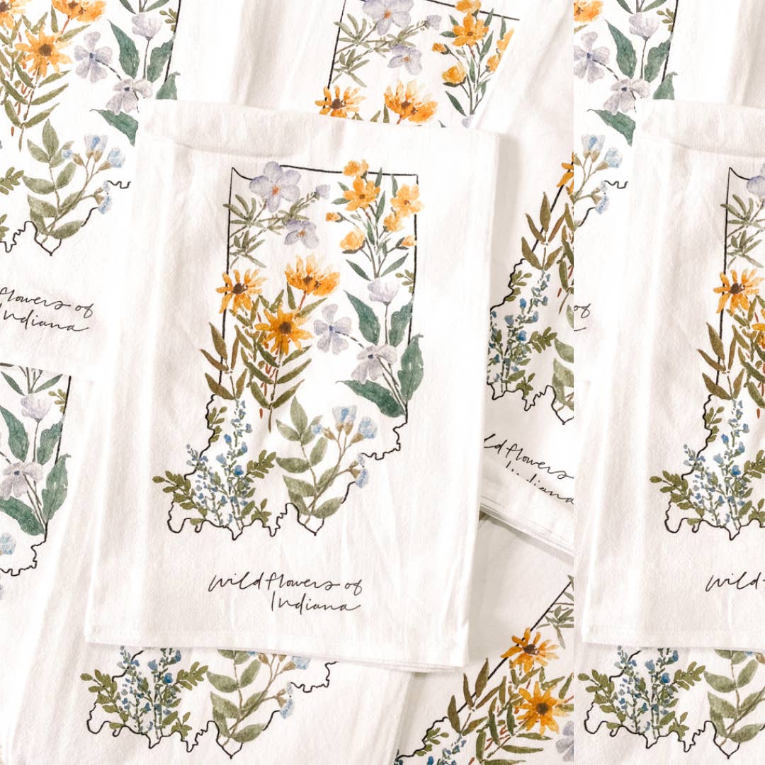 Art and Home co. - Wholesale Tea Towel - Indiana 100% Cotton Tea Towel—Decorative, Functional, Gift3