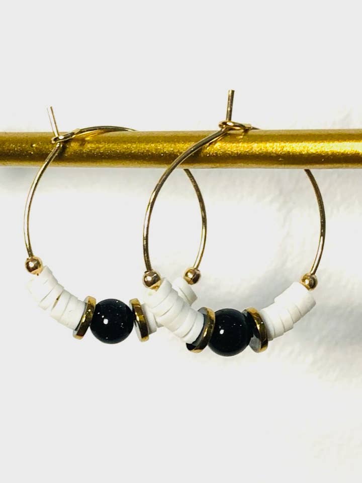 Jakarta stainless steel earrings for wholesale by Lilibellule