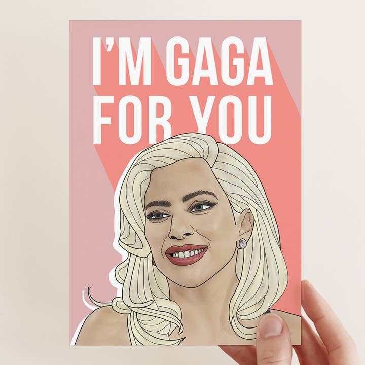 Lady Gaga Love Card voor wholesale door Bonne Nouvelle
