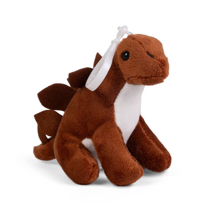 Keycraft - Wholesale Stuffed/Plush Toy - Kids & Baby - Little Living Nature Clips Dinosaur Stuffed Animals Keyrings5