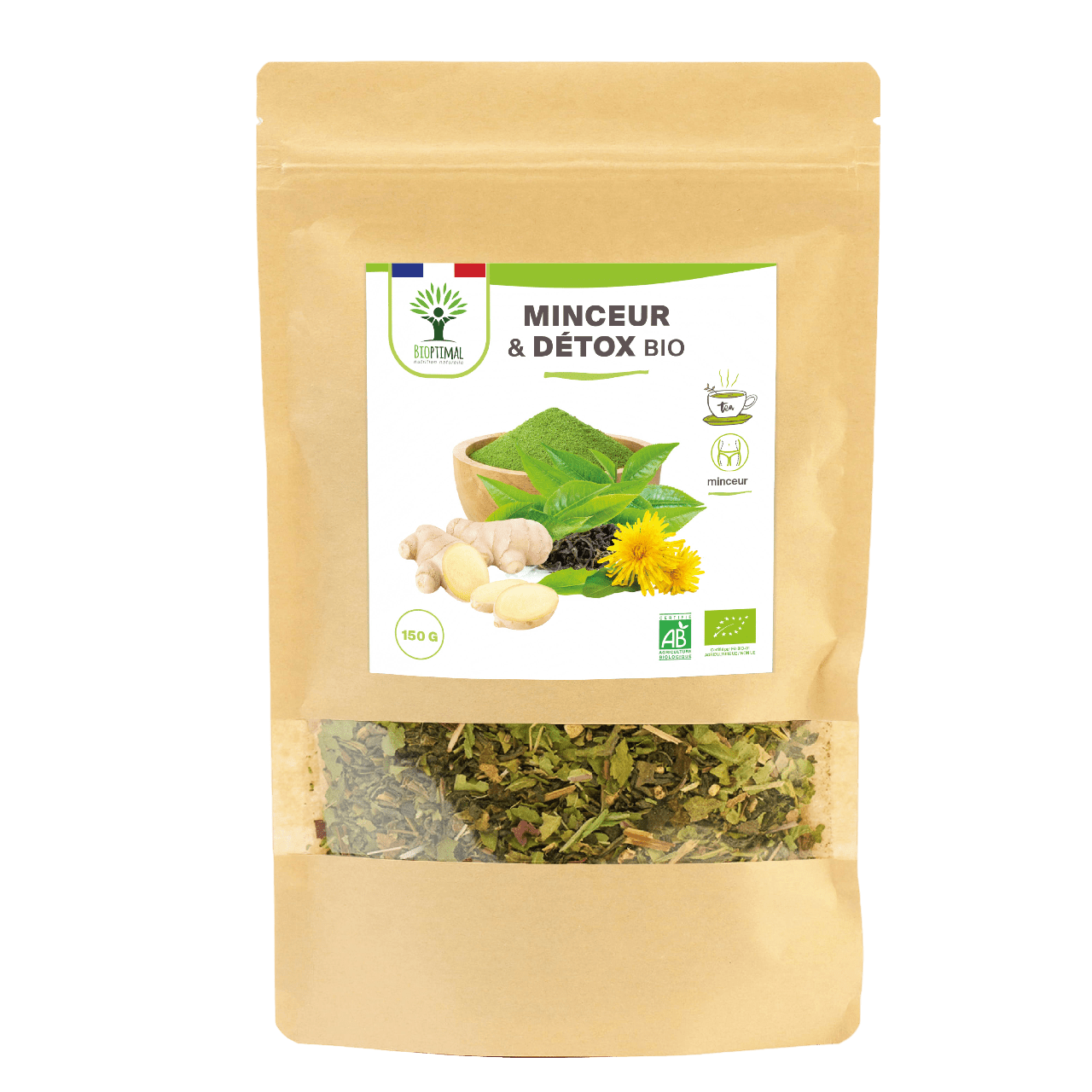 Bioptimal - Wholesale Health/Detox Tea - Organic Slimming & Detox - Bioptimal6