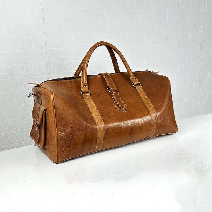 ProHandmadeDesign - Wholesale Weekender Bag - Women's - Spacious Leather Weekender Travel Bag - Large Leather bag
