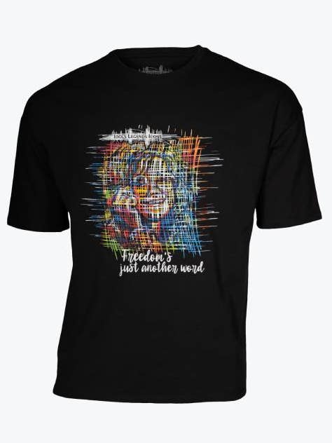 Herr-T-shirt Janis Joplin (J.L.J.) för wholesale av Idols Legends Icons