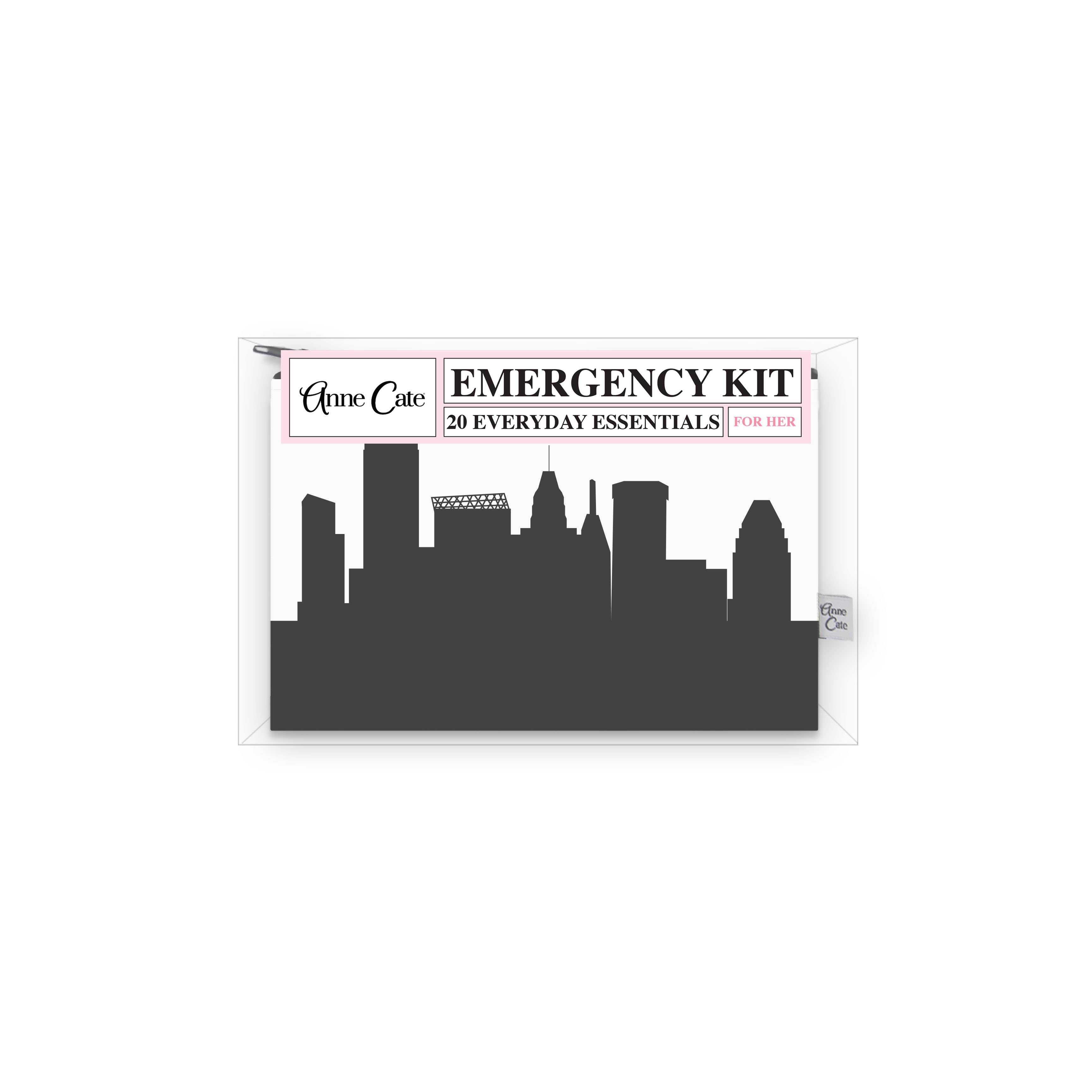 Anne Cate – wholesale Travel set – Skyline Mini Wallet Emergency Kit - For Her7