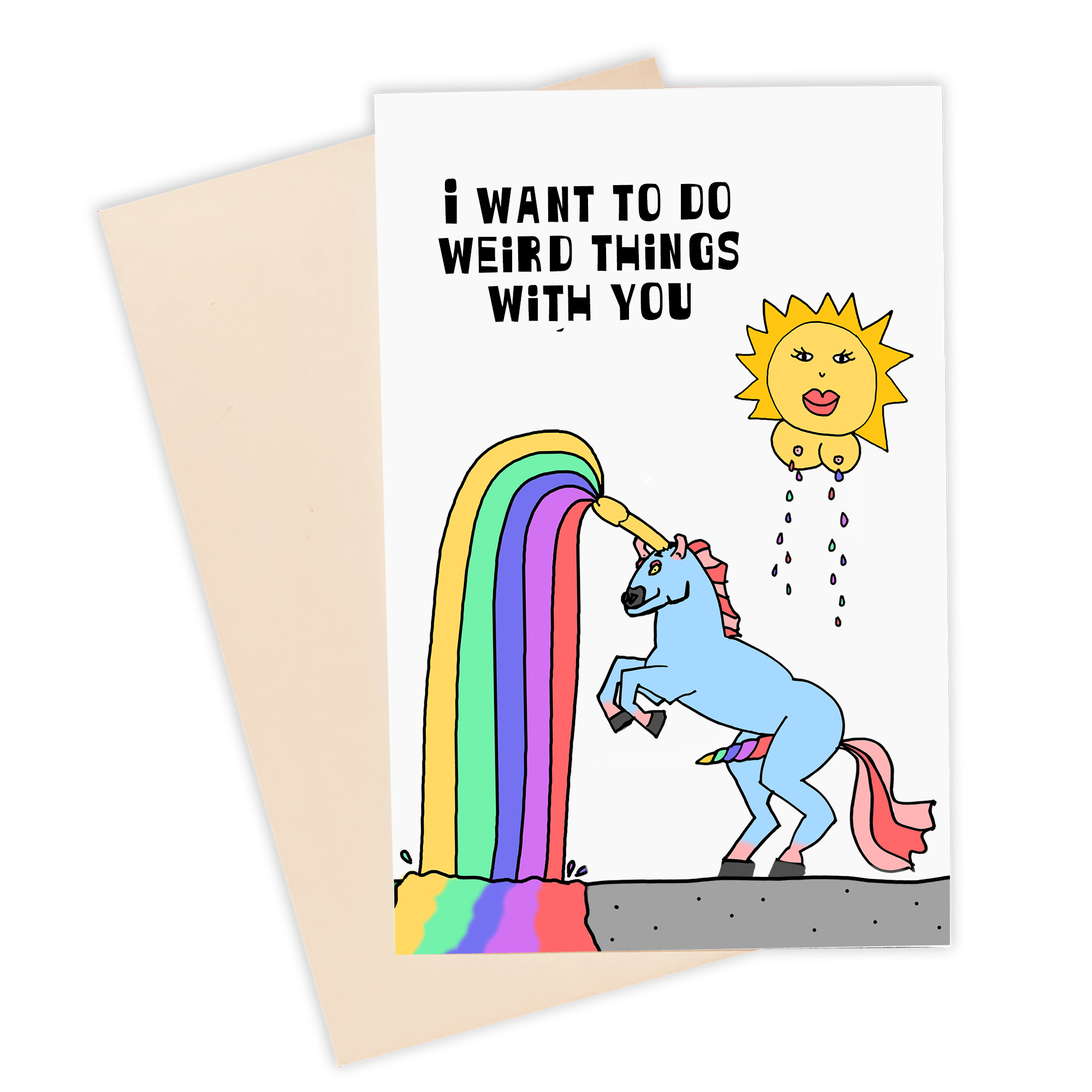 Shittty Stufff – Engroshandel Kærlighedskort – Mærkelige ting kort0