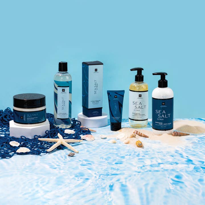 Natural Inspirations - Wholesale Body Wash/Shower Gel - Sea Salt Citrus Bath And Shower Gel