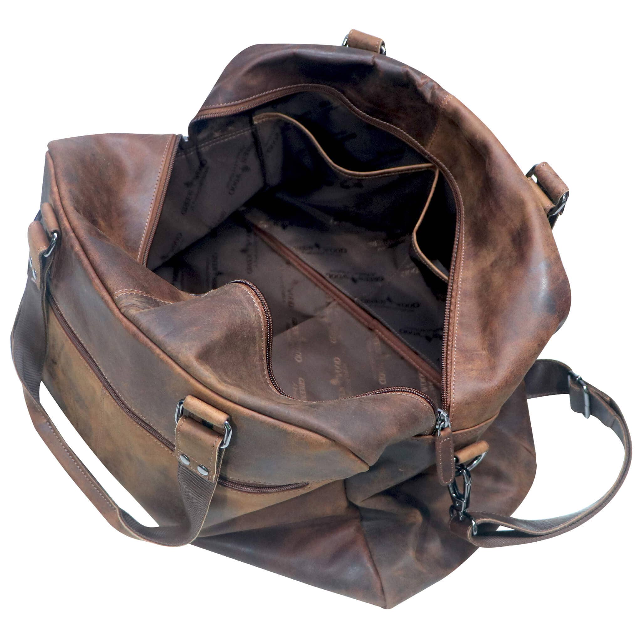 Greenwood - Wholesale Weekender Bag - Unisex - Rudy leather weekender men's duffle bag hand luggage women vint10