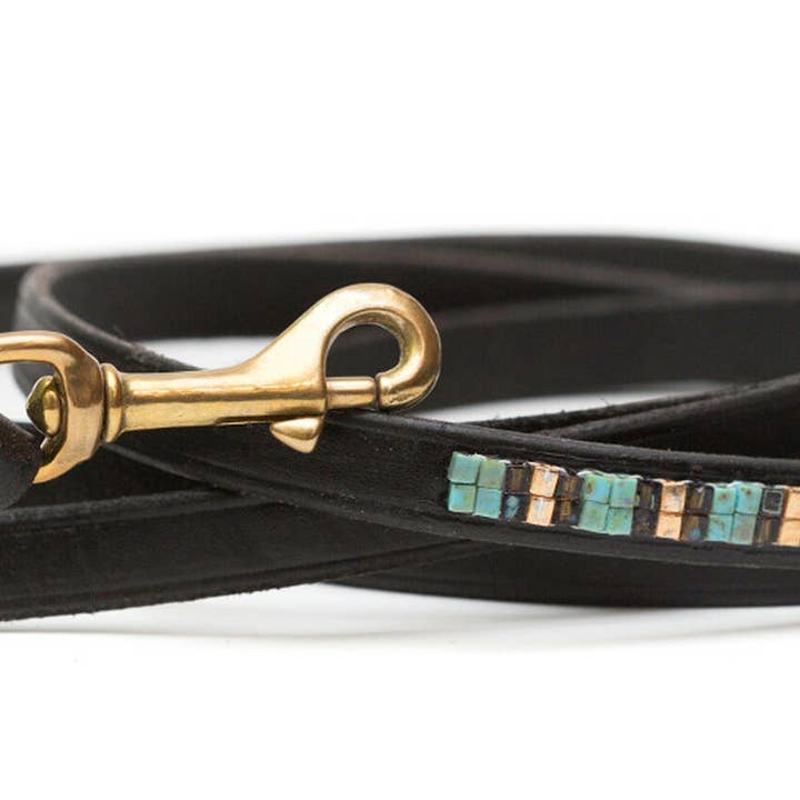 Correa para mascotas Aztec Gold para venta al por mayor de Just Fur Fun