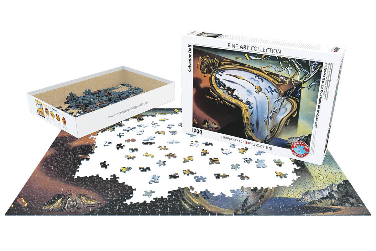 Eurographics Puzzles Europe - Wholesale Puzzle - Adult - Soft Watch at the Moment of Its First Explosion1