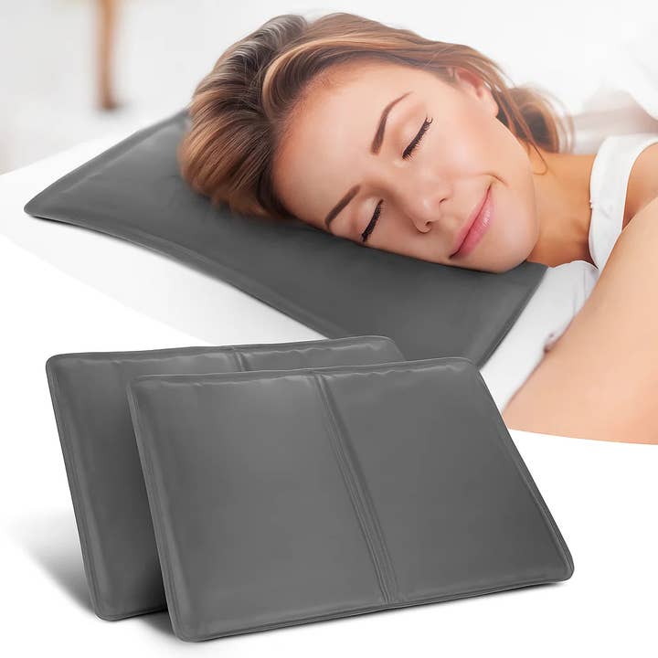 Generise Cooling Gel Pillow - 40cm x 30cm- Grey for wholesale by My Wholesale Warehouse