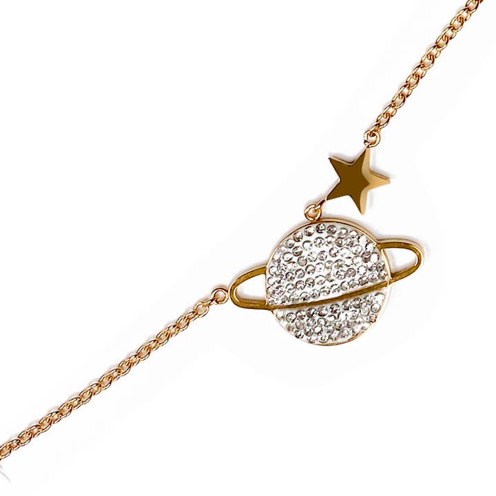 Collar para uso diario de Shiny Planet (amarillo) para venta al por mayor de Boogie Toes