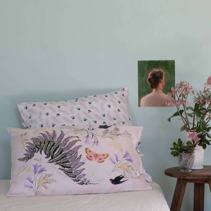 Lazybones - Wholesale Bedding pillowcase/sham - Fernly Pillowcase Set *organic cotton2